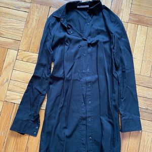 Alexander Wang black shirt dress